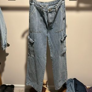 SHEIN Large cargo jeans